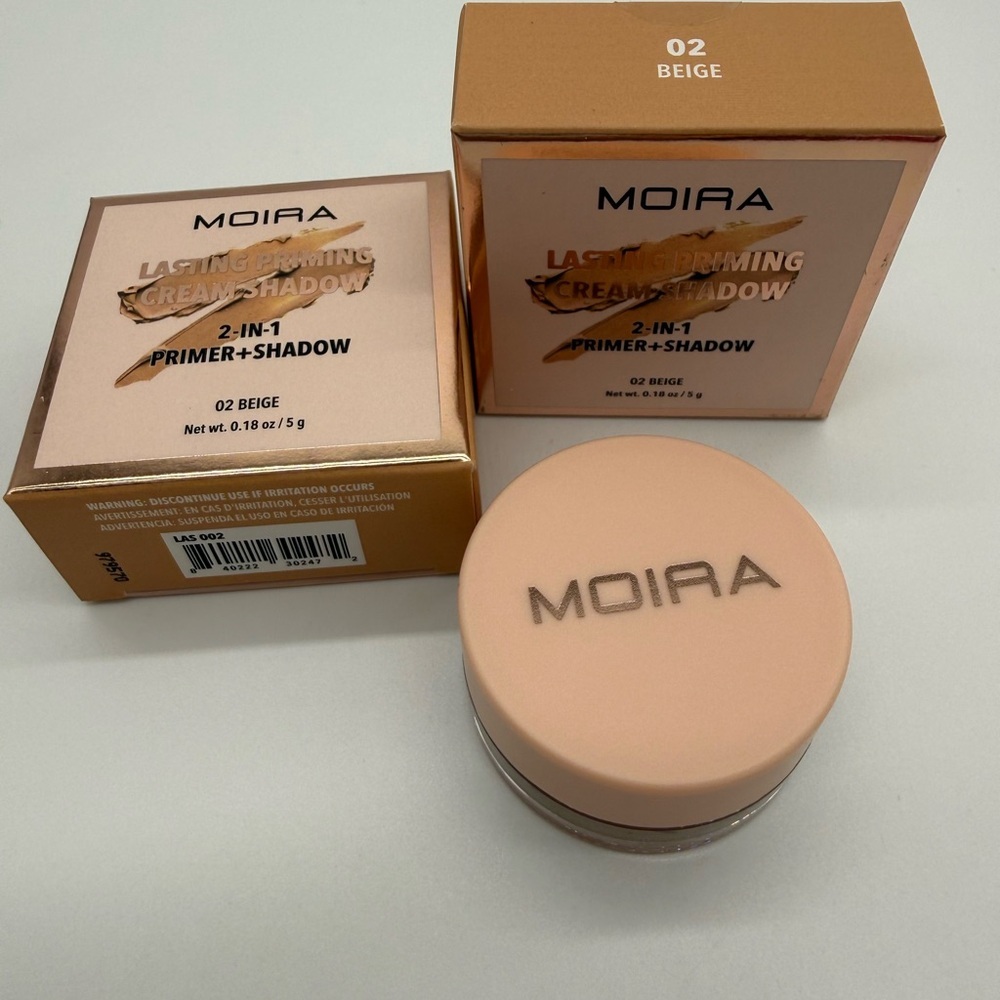 Moira 2-in-1 Eye Primer & Shadow - Beige